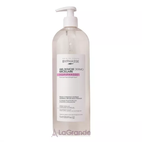 Byphasse Topiphasse Dermo Micellar Shower Gel ���� ��� ���� ��� ���� ������� �� ���ﳿ
