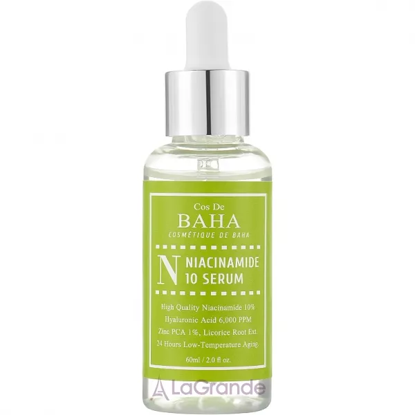 Cos De Baha Niacinamide Serum with Zinc ��������� ��� ���� � ������������ � ������