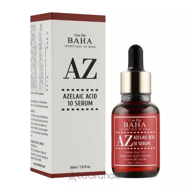 Cos De Baha Azelaic Acid 10% Serum ��������� ��� ���� � ����������� �������� 10%