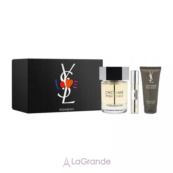 Yves Saint Laurent L`Homme ����� (�������� ���� 100 �� + �������� ���� 10 �� + ������� ���� ������ 50 ��)