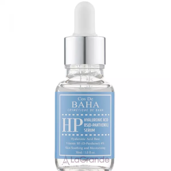 Cos De BAHA Hyaluronic Acid + 4% Vitamin B5 Serum ����������� ��������� � ������������ �������� � ����������