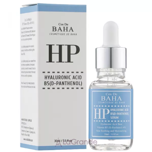 Cos De BAHA Hyaluronic Acid + 4% Vitamin B5 Serum ����������� ��������� � ������������ �������� � ����������