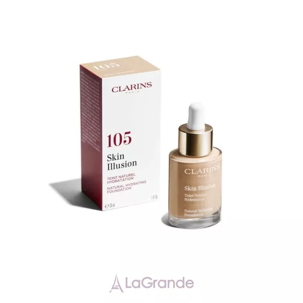 Clarins Skin Illusion Natural Hydrating Foundation SPF15 ����������� ��������� ���� ��� ���� � SPF15