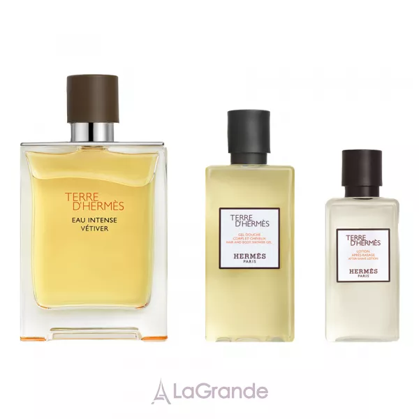 Hermes Terre D`Hermes Eau Intense Vetiver Hermes ����� (��������������� ���� 100 �� + ���� ��� ���� 80 �� + ������ ����� ������ 40 ��)