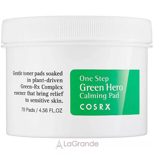 Cosrx One Step Green Hero Calming Pad ���������� ����� ��� �������