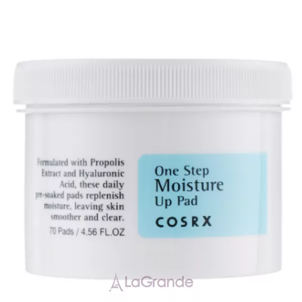 Cosrx One Step Moisture Up Pads ����� ��� ������������ ���������� �������