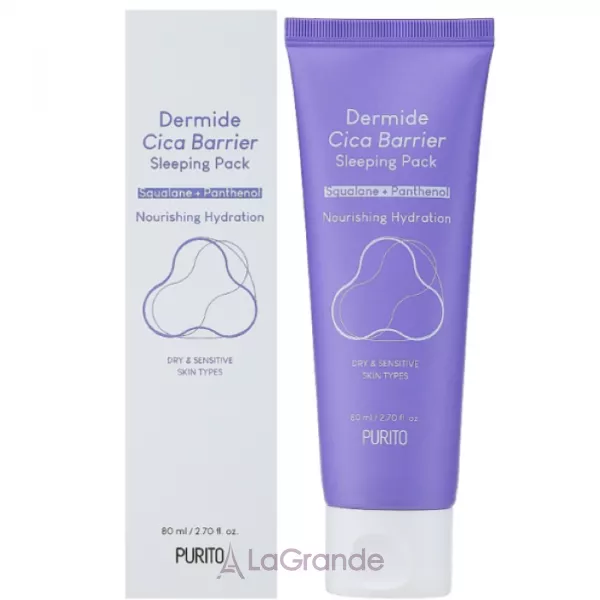 Purito Dermide Cica Barrier Sleeping Pack �������������� ������ ����� � ��������� ���������