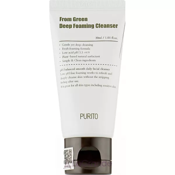 Purito From Green Deep Foaming Cleanser ����� � ��������� � ������� ���� (����)