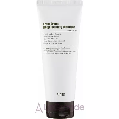 Purito From Green Deep Foaming Cleanser ϳ     