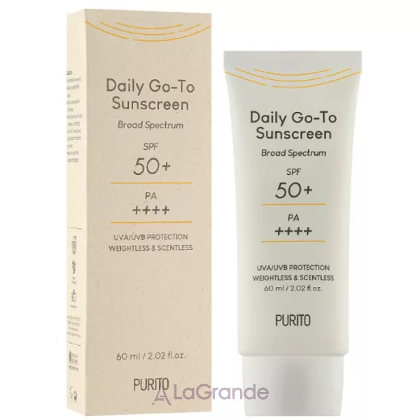 Purito Daily Go-To Sunscreen SPF50+/PA++++ �������������� ���� ��� ����