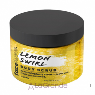 Face Facts Lemon Swirl Body Scrub    