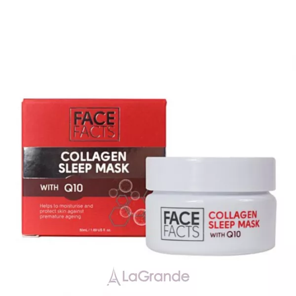 Face Facts Collagen Sleep Mask With Q10 ͳ��� ����-����� � ��������� �� ��������� Q10