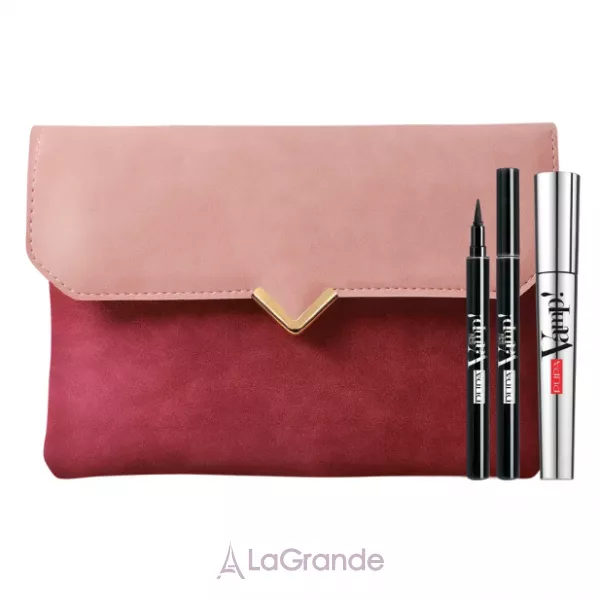 Pupa Kit Vamp! Mascara & Vamp! Stylo Liner ����� (���� ��� ������ + ��������-��������� + �������)