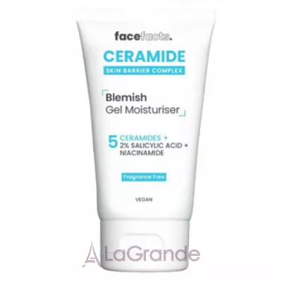 Face Facts Ceramide Skin Barrier Complex Blemish Gel Moisturiser        