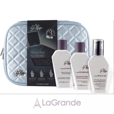 L'Alga Seamore Beauty Bag  (    100  + -    100  +     100  + )