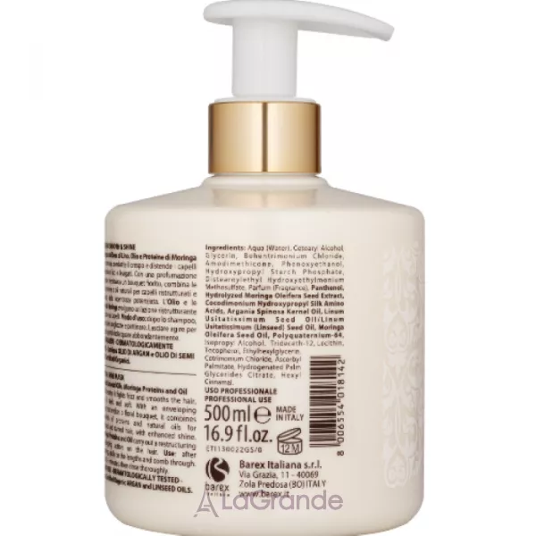 Barex Italiana Olioseta Oro Del Marocco Smooth & Shine Hair Mask ����� ��� ������� 