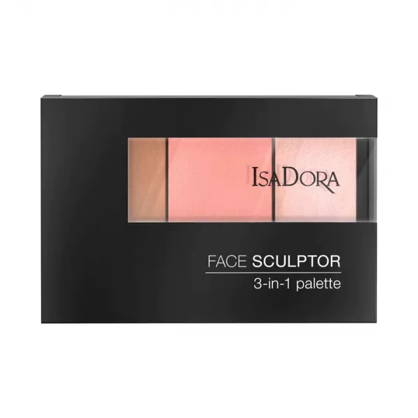 IsaDora Face Sculptor 3-in-1 Palette ������� ��� ��������������� �������