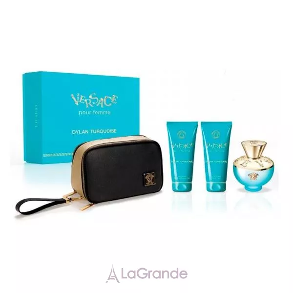 Versace Pour Femme Dylan Turquoise ����� ( ��������� ���� 100 �� + ������ ��� ���� 100 �� + ���� ��� ���� 100 �� + ���������� )