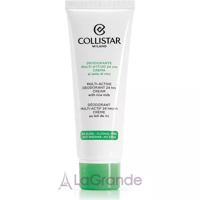 Collistar Multi-Active Deodorant 24 Hours Cream  -