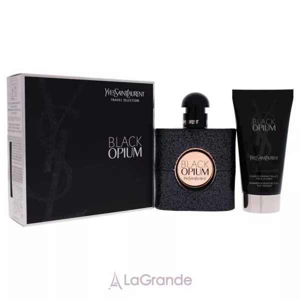 Yves Saint Laurent Black Opium ����� (��������������� ���� 50 �� + ������ ��� ���� 50 ��)