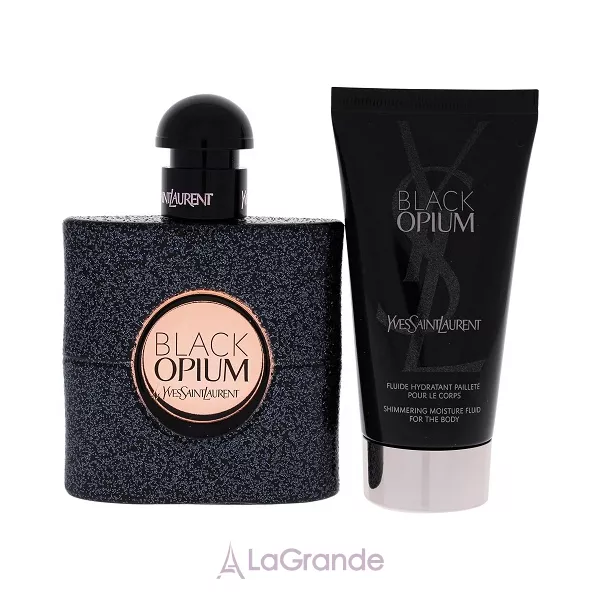 Yves Saint Laurent Black Opium ����� (��������������� ���� 50 �� + ������ ��� ���� 50 ��)