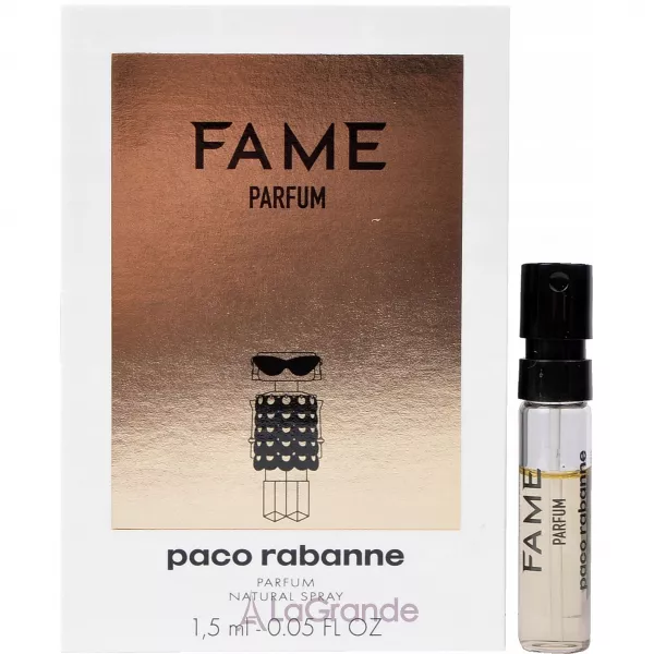 Paco Rabanne Fame Parfum - Духи купить оригинальную парфюмерию в