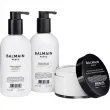 Balmain Paris Hair Couture Silver Revitalizing Care Set  (mask/200ml + h/couture/300ml + shampoo/300ml + brush)