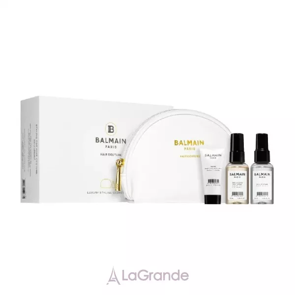 Balmain Paris Hair Couture White Cosmetic Styling Bag ���� (������� ��� ������� 20 �� + �������� ����� ��� ������� 50 �� + �������������� ������ � ��������� �볺� 50 ��)