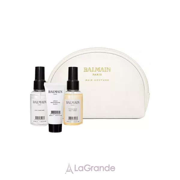 Balmain Paris Hair Couture White Cosmetic Styling Bag ���� (������� ��� ������� 20 �� + �������� ����� ��� ������� 50 �� + �������������� ������ � ��������� �볺� 50 ��)