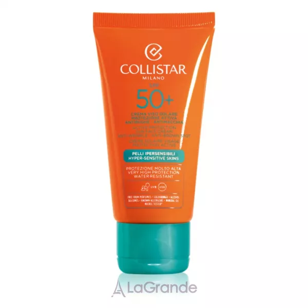Collistar Active Protection Sun Face Cream SPF 50+ ������������� ���� ��� ������� 