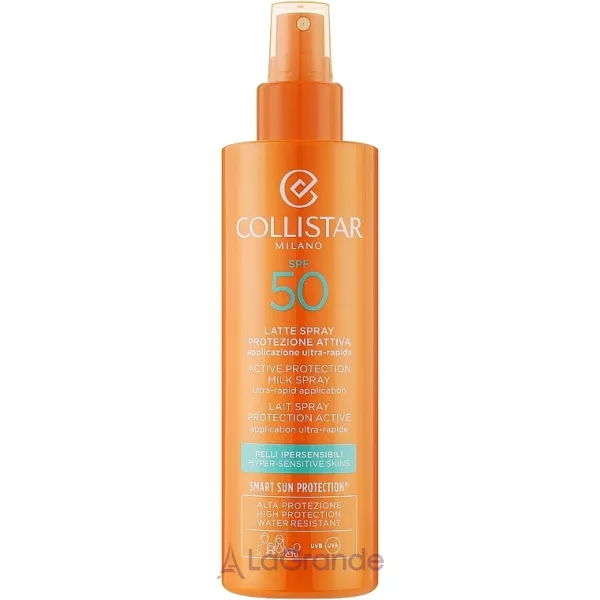 Collistar Active Protection Milk Spray Ultra-Rapid Application SPF50 ������������� ����� SPF50