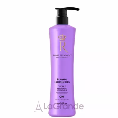 Chi Royal Treatment Color Gloss Blonde Enhancing Purple Shampoo     