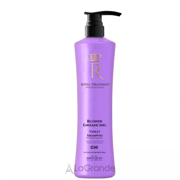 Chi Royal Treatment Color Gloss Blonde Enhancing Purple Shampoo ������� ��� ������������ �������� �������