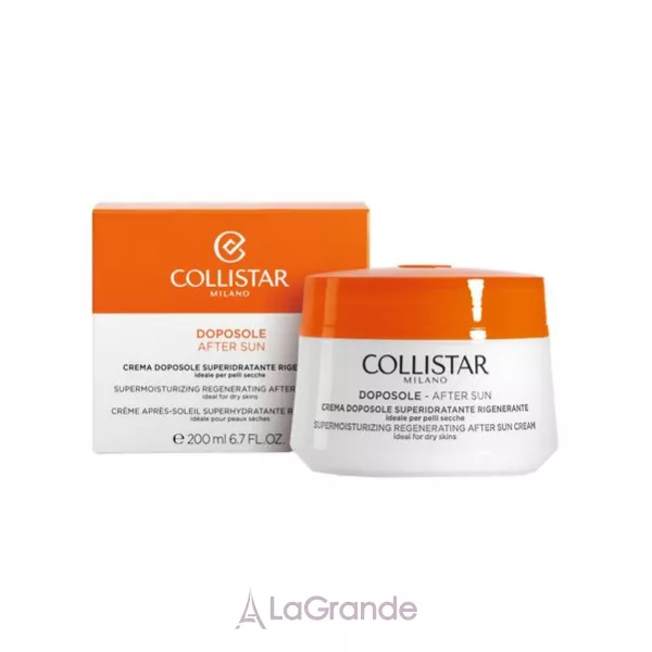 Collistar After Sun Supermoisturizing Regenerating Cream ����������� ���� ����� ������