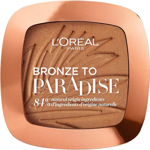 L'oreal Paris Bronze To Paradise Powder Bronzer ������������ ����� ��� ����