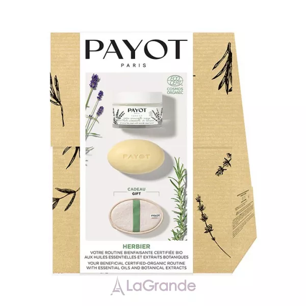 Payot Herbier Ritual Set 2022 Kit ���� (�������������� ���� ��� ���� ������� � �������� 50 �� + ���� ��� ������� � ��� 50 �� + ��������� � ����)
