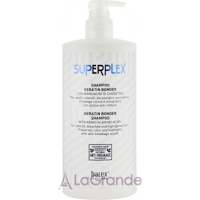 Barex Italiana Superplex Keratin Bonder Shampoo  