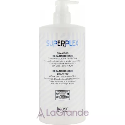 Barex Italiana Superplex Keratin Bonder Shampoo  