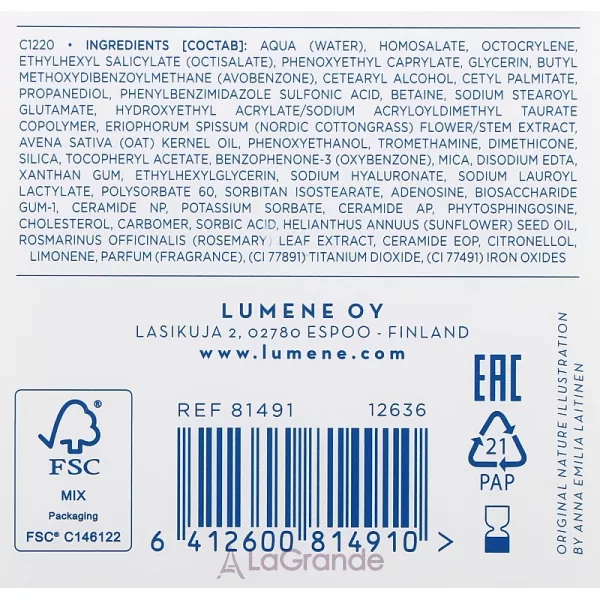 Lumene Klassikko Advanced Anti-Age Revitalizing Rich Day Cream SPF30 �������������� ������� ���� ��� ����