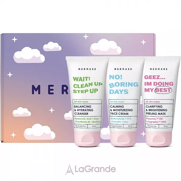 Mermade Hydrating Balance (f/gel/50ml + f/mask/50ml + f/cr/50ml) �������� ��� ������� �� ���� ������ ����