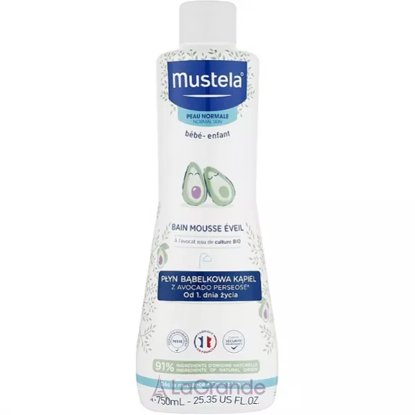 Mustela Bebe Avocado Multi-Sensory Bubble Bath ϳ�� ��� ����� c �������