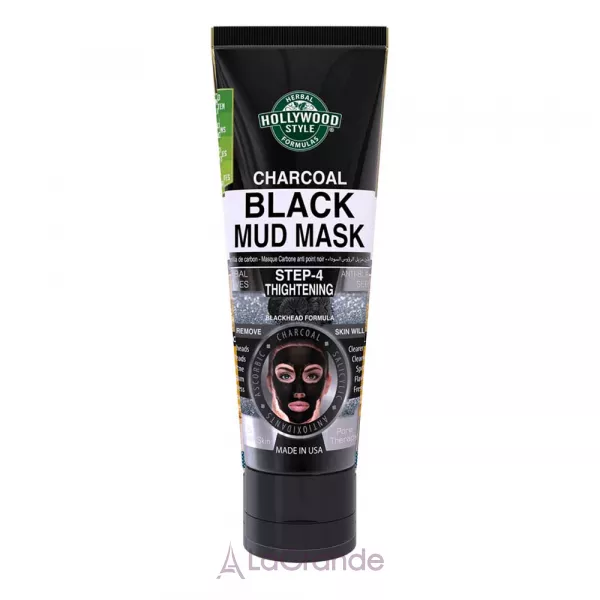 Hollywood Style Charcoal Black Mud Mask �������� ����� ��� ������� � �������� �������
