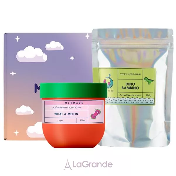 Mermade Dino Bambino (bath/powder/200g + sh/gel/200ml) ���� ��� �����