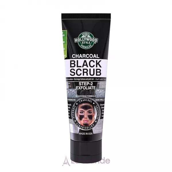 Hollywood Style Charcoal Black Scrub ������ ����� � ����������� �������