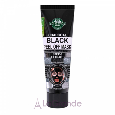 Hollywood Styl Charcoal Black Peel Off Mask -     