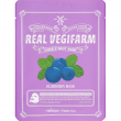 Fortheskin Super Food Real Vegifarm Double Shot Mask Blueberry 23ml