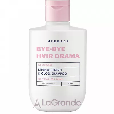 Mermade Keratin & Pro-Vitamin B5 Strengthening & Gloss Shampoo      