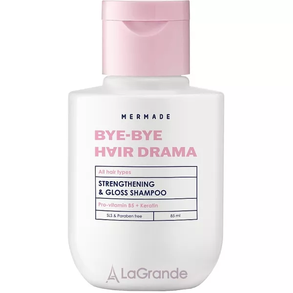 Mermade Keratin & Pro-Vitamin B5 Strengthening & Gloss Shampoo ������� ��� �������� �� ����� �������