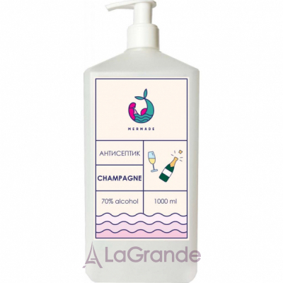 Mermade Champagne 70% Alcohol Hand Antiseptic   