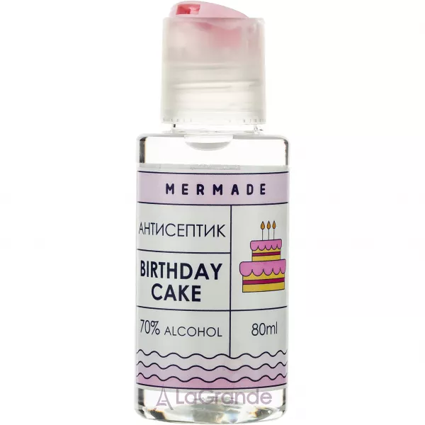 Mermade Birthday Cake 70% Alcohol Hand Antiseptic ���������� ��� ���